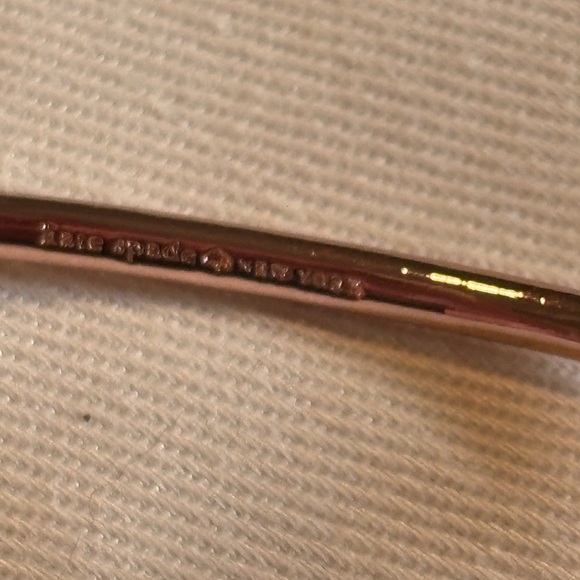 Kate Spade Rose Gold Bow Bangle - Picture 3 of 3